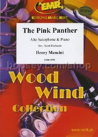The Pink Panther - alto saxophone & piano
