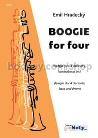 Boogie for four (4 Clarinets - Score & Parts)