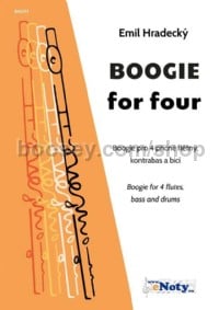 Boogie for four (4 Flutes - Score & Parts)