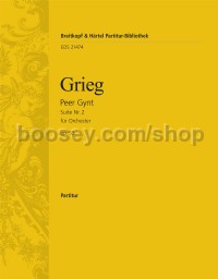 Peer Gynt Suite No. 2 Op. 55 (Orchestra)