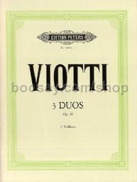 3 Duets Op. 29