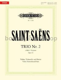 Piano Trio No. 2 In E Minor Op.92