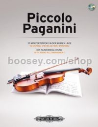 Piccolo Paganini, Vol. 1 for violin & piano (+ CD)