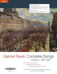 Complete Songs, Volume 1: 1862–1882 (Medium-Low Voice)