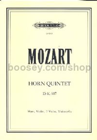 Horn Quintet in Eb Major K407