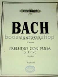 Fantasia CMin BWV906; Prelude & Fugue