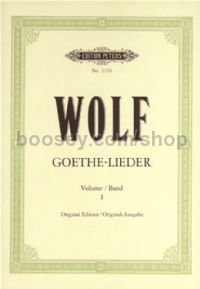 Goethe-Lieder: 51 Songs Vol.1 (High Voice)