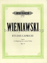 Etudes Caprices Op. 18 For 2 Violins: Vl