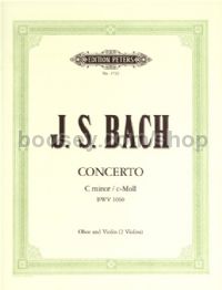 Concerto for Violin, Oboe & Piano in C minor BWV1060