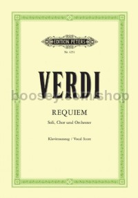 Requiem (Latin Vocal Score)