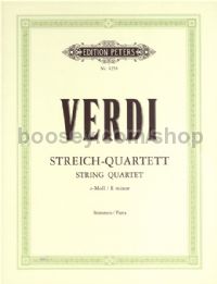 String Quartet in E minor