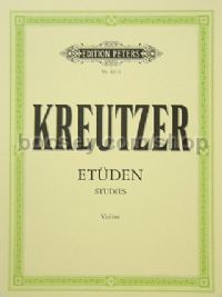 42 Etudes or Caprices for violin