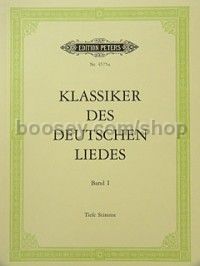 Classics Of The German Lied (Moser).1