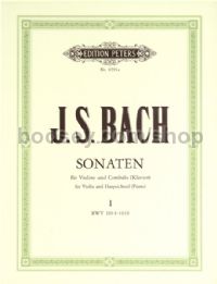6 Sonatas BWV 1014-1019 Vol.1 