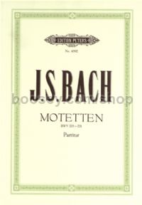 Motets BWV 225-230; Chorale 'Sei Lob und Preis'