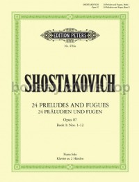 24 Preludes & Fugues Op.87, Vol. 1