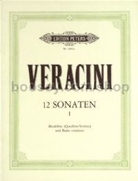 12 Sonatas Op.1 Vol.1 - Recorder (Flute/Violin)