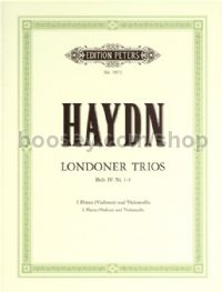 3 London Trios Hob.IV/1-3