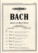 Motet no4 Be Not Afraid BWV228 Vocal Score