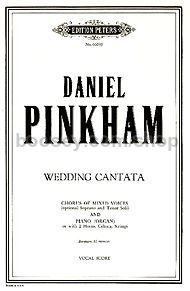 Wedding Cantata (choral score - mixed choir and piano)