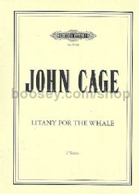 Litany for the Whale