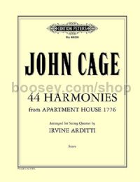 44 Harmonies from Apartment House 1776 (set of parts)