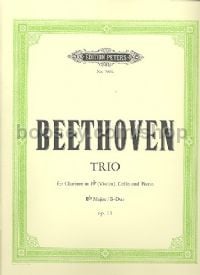 Clarinet Trio in B flat Op.11