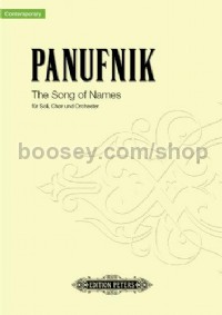 The Song of Names (SSAATTBB Vocal Score)