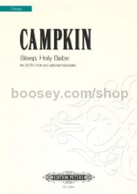 Sleep, Holy Babe for SATB Choir (Keyboard ad lib.)