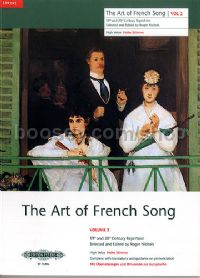 Art of French Songs Vol. 2 (High Voice)