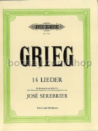 14 Lieder - voice, orchestra