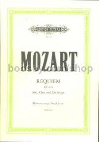 Requiem in D Minor K626 (Vocal Score)