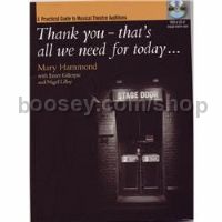 Thank you - that's all we need for today ... (Book & CD)