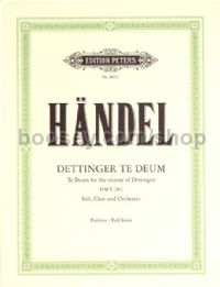 Dettingen Te Deum (Full Score)