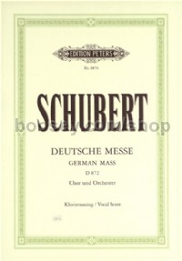 German Mass/Deutsche Messe D872