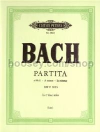 Partita in A minor (Sonata) BWV1013 