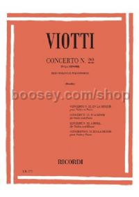 Concerto No.22 in A Minor (Violin & Piano)