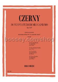 30 Nuovi Studi Di Meccanismo, Op.849 (Piano)