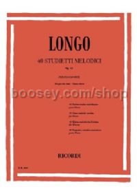 40 Studietti Melodici Per Piccole Mani Senza Ottave, Op.43 (Piano)