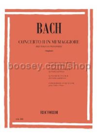 Concerto No.2 in E Major, BWV 1042 (Violin & Piano)