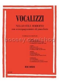 Vocalizzi Nello Stile Moderno, Series II Vol.I (High Voice)