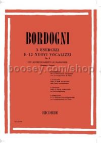 3 Esercizi E 12 Nuovi Vocalizzi, Op.8 (Voice & Piano)