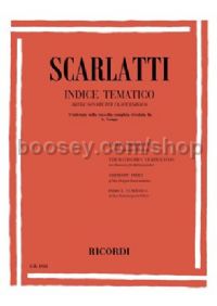 Indice Tematico Delle Sonate Per Clavicembalo (Piano)