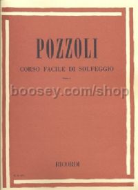 Corso Facile Di Solfeggio, Part I (Book)