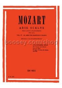 Arie scelte, Vol.IV (Baritone/Bass & Piano)