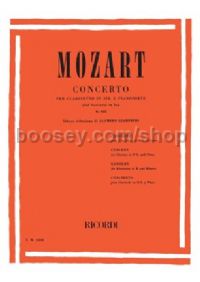 Concerto in A Major, K 622 (Clarinet & Piano)