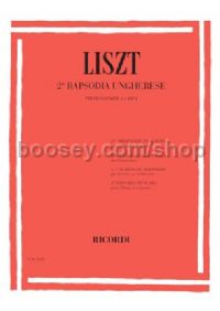 19 Rapsodie Ungheresi - No.2 In Do Diesis Minor (Piano 4-hands)
