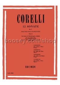 12 Sonatas, Op.5, Vol.II - Nos.7-12 (Violin & Basso Continuo)