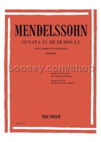 Sonata in Eb Major (Clarinet & Piano)
