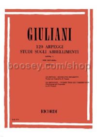 120 Arpeggi - Studi Sugli Abbellimenti Dall'Op.1 (Guitar)